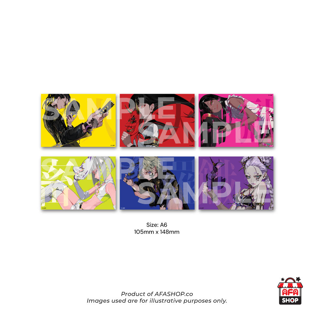 LAM AFAID25 SERIES Post Card Set (6pcs)