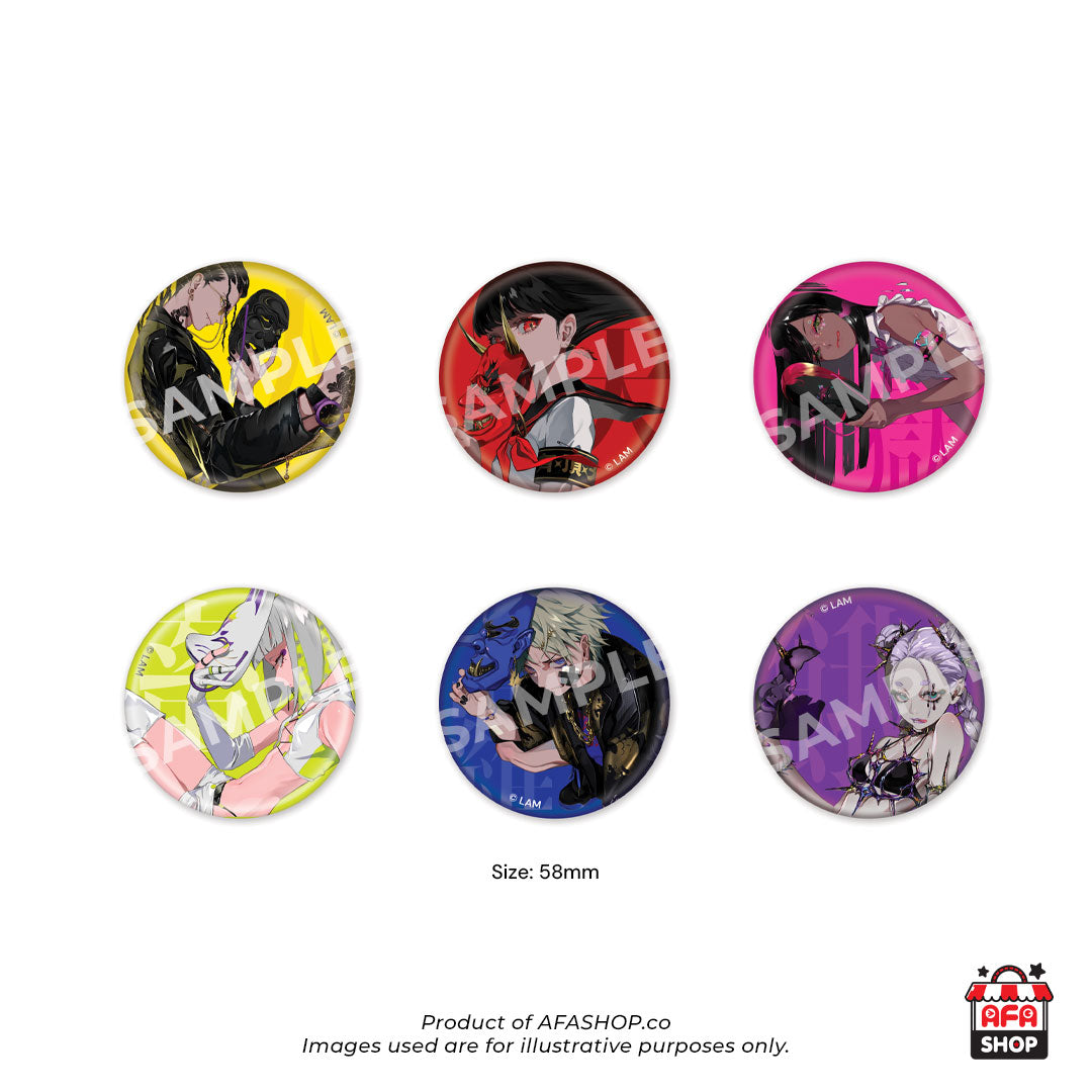 LAM AFAID25 SERIES Random Can Badge (6 Types)