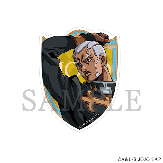 Die-cut Sticker L Enrico P <JOJOCARAVAN>