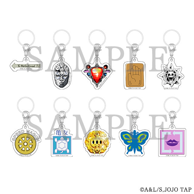 Mejirushi Charm (Umbrella Charm) Collection (10 types) <JOJOCARAVAN>