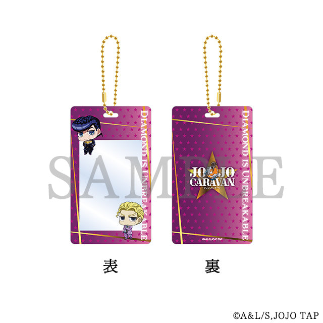 Chimi-chara Acrylic Card Case Holder D Diamond is Unbreakable <JOJOCARAVAN>
