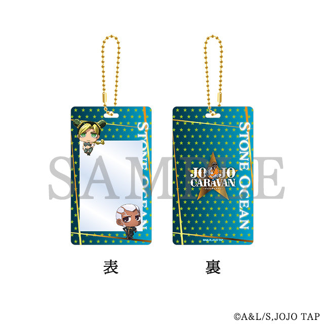 Chimi-chara Acrylic Card Case Holder F STONE OCEAN <JOJOCARAVAN>