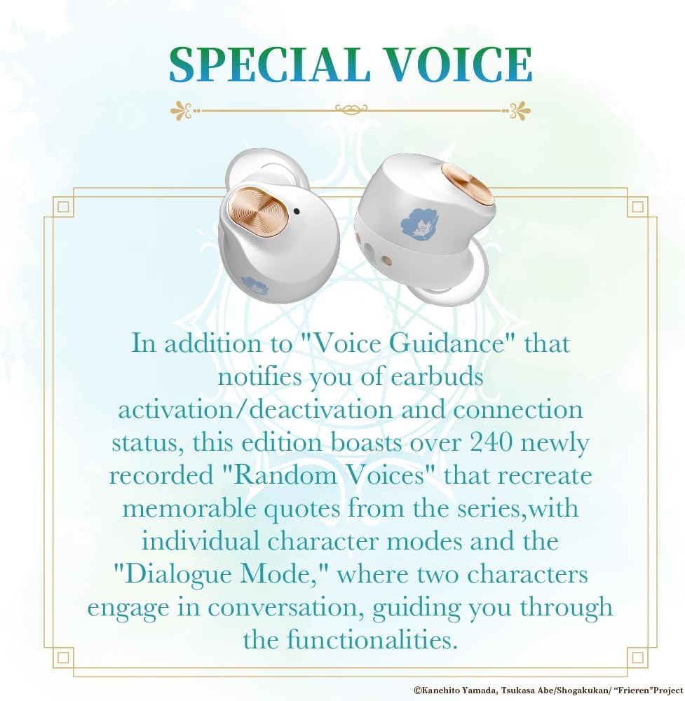 AVIOT TE-Q3-FRR Frieren: Beyond Journey's End Collaboration Wireless Earbuds