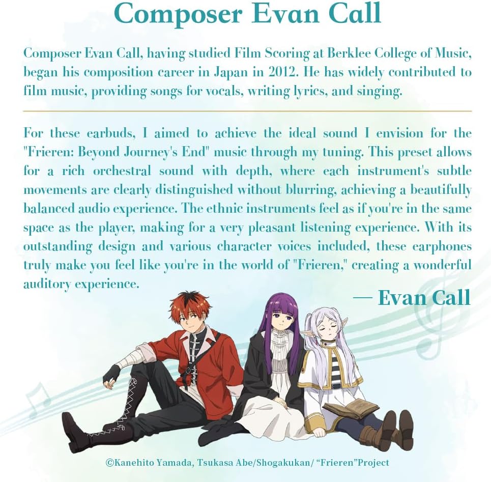 AVIOT TE-Q3-FRR Frieren: Beyond Journey's End Collaboration Wireless Earbuds