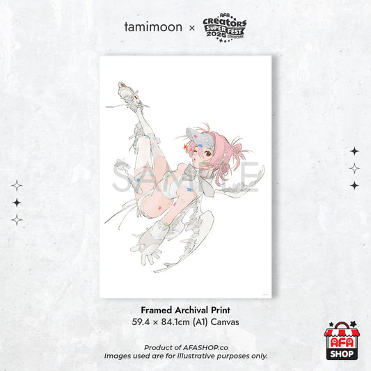 AFACSF25's Seika - Archival Canvas Print (Art by tamimoon)