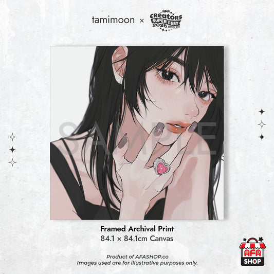 tamimoon - 84.1 x 84.1 cm Framed Archival Print (Selections Available)