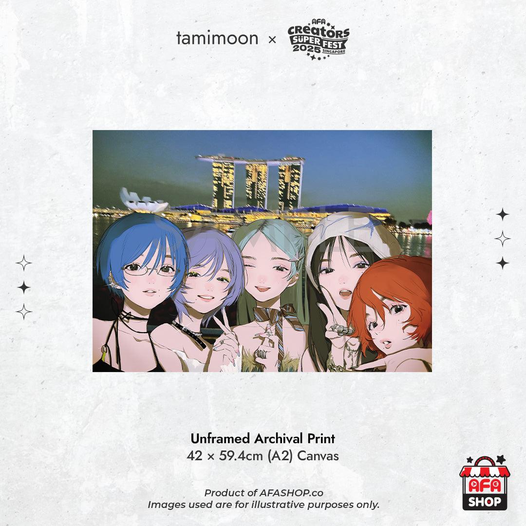 tamimoon - 420*594mm Unframed Archival Print (Selections Available)