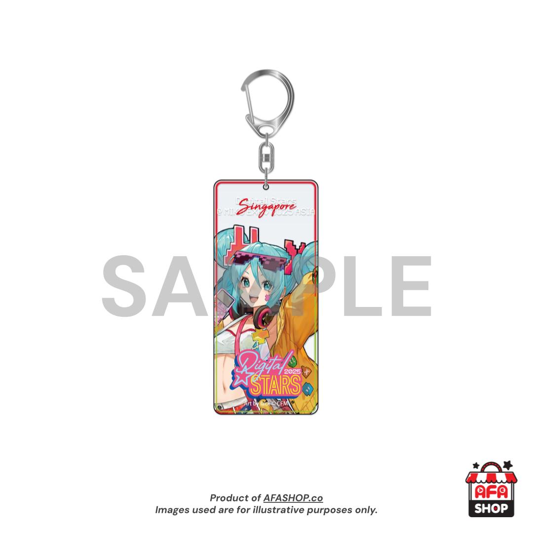 Digital Star @ MIKU EXPO 2025 ASIA Acrylic Keychain (Singapore)
