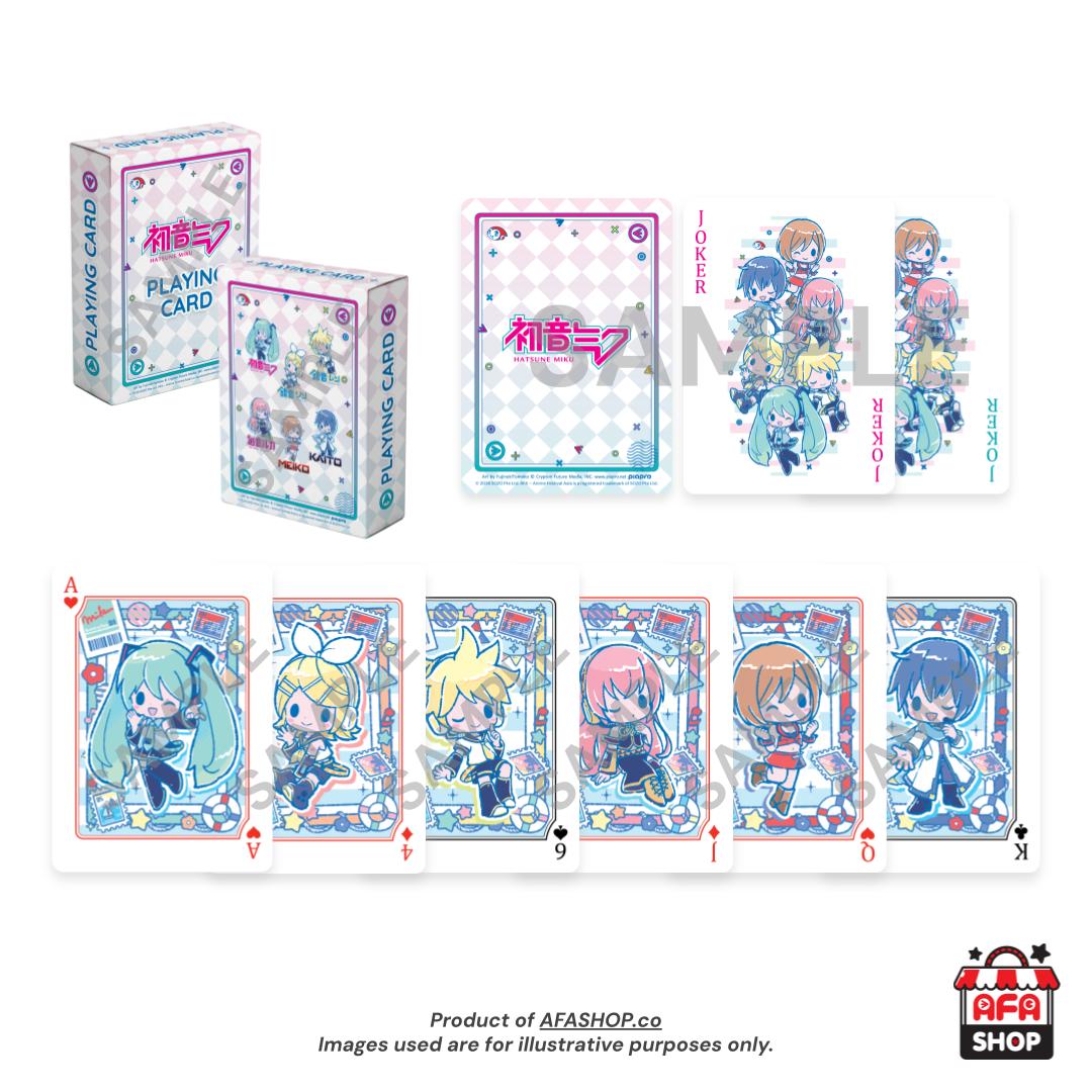 AFA x Hatsune Miku - Playing Cards Set (Art by FujinokiTomoko)