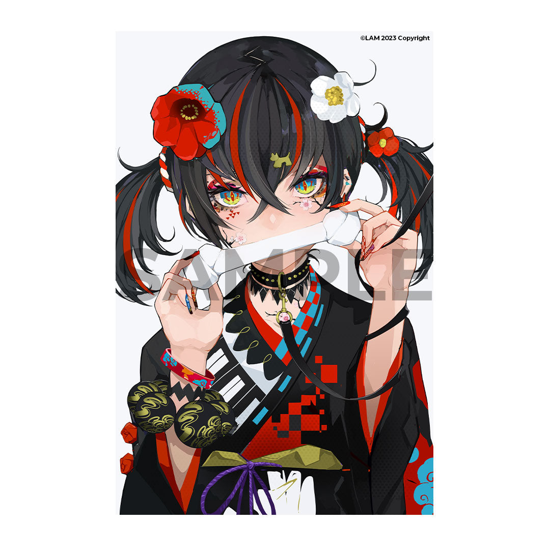 戌 DOG - A1 Canvas Print (Art by LAM)