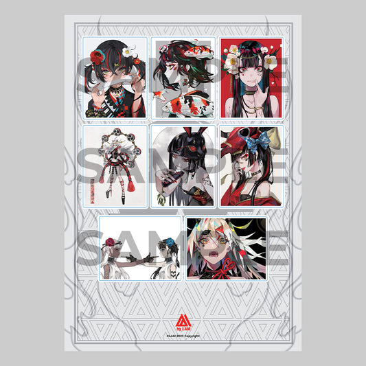 LAM - ORIGINAL ARTWORK STICKER SHEET