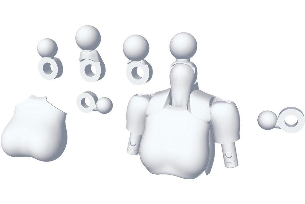 Megami Device M.S.G 01 TOPS SET WHITE | KP580