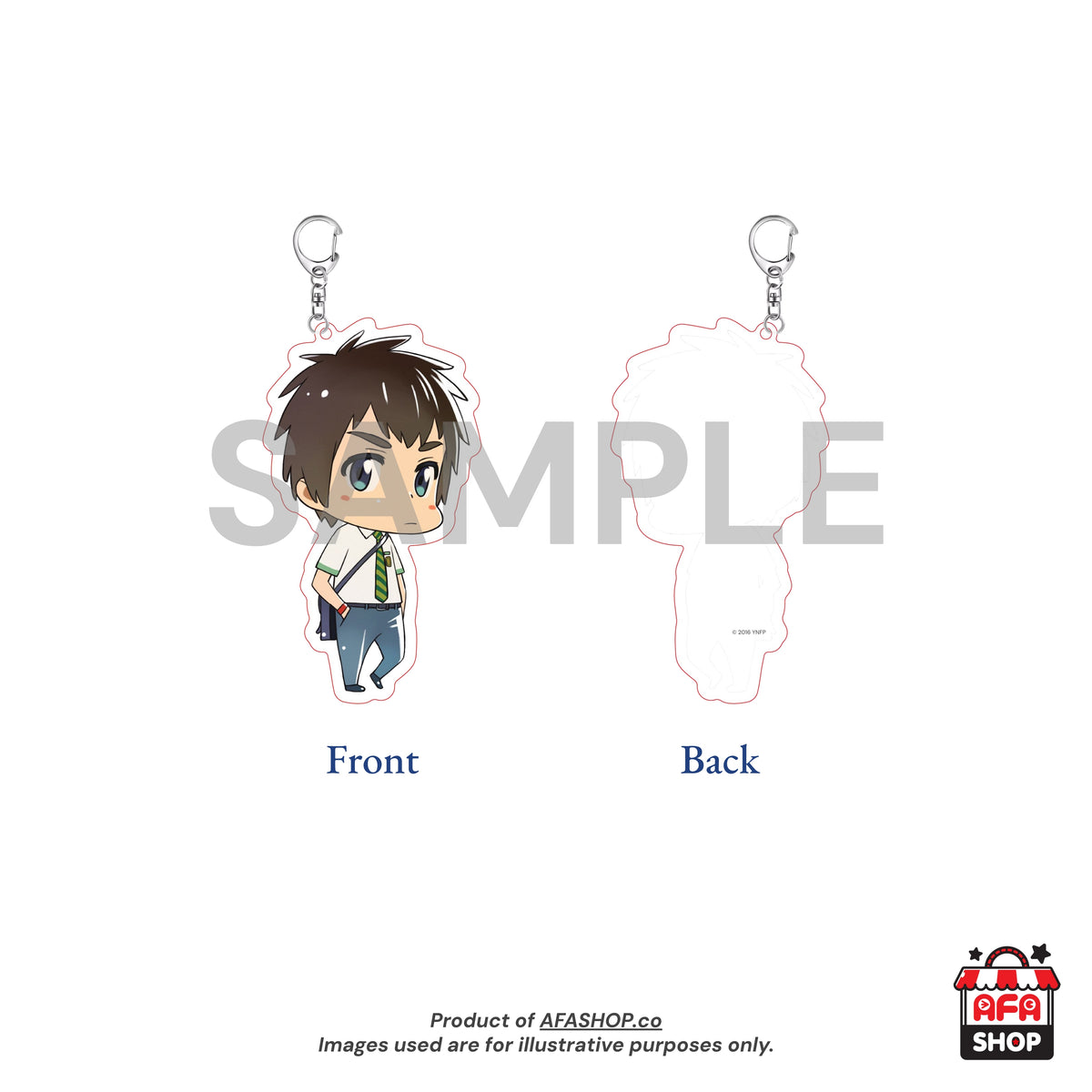 Your Name. Acrylic Charm (Chibi Taki)