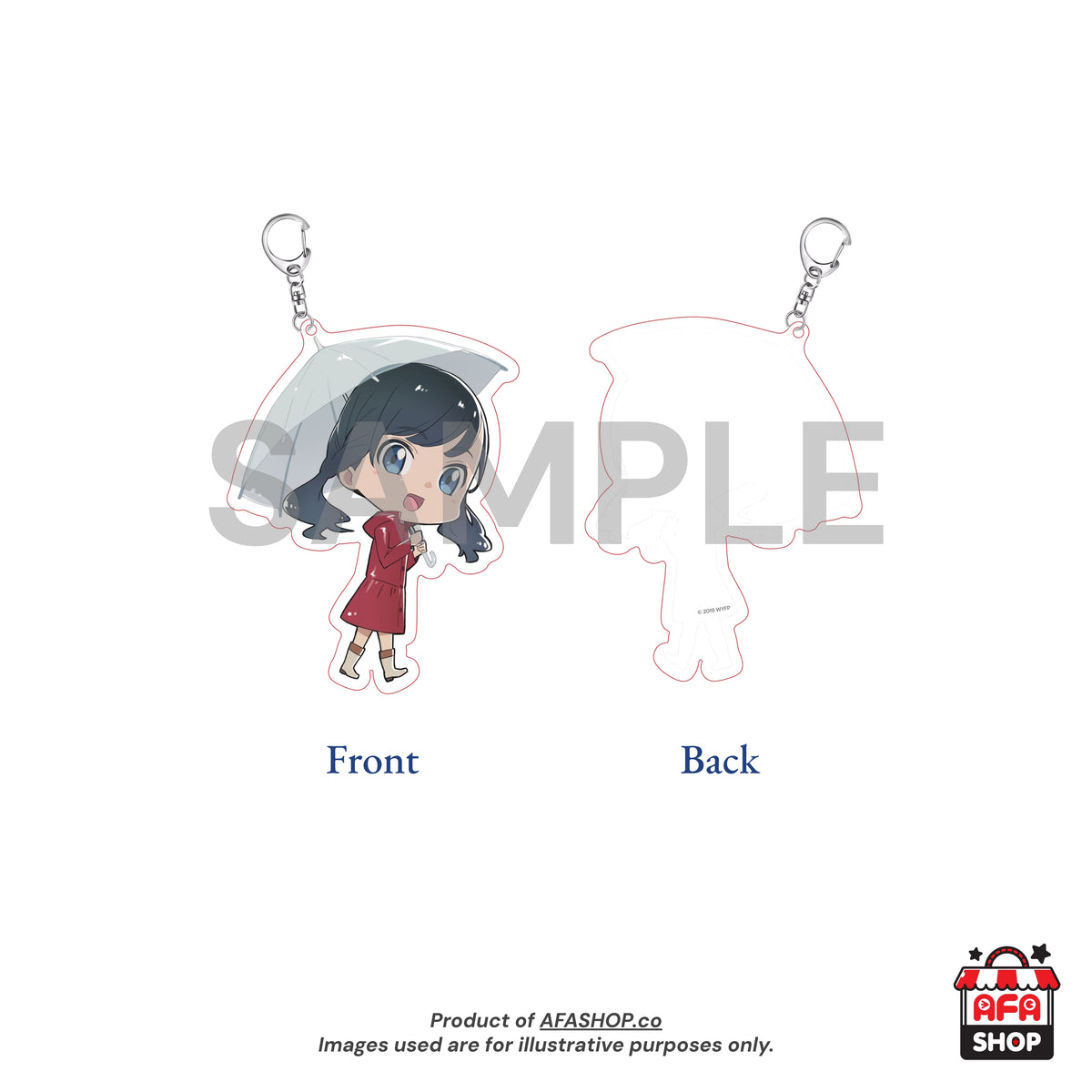 Weathering With You Acrylic Charm (Chibi Hina)