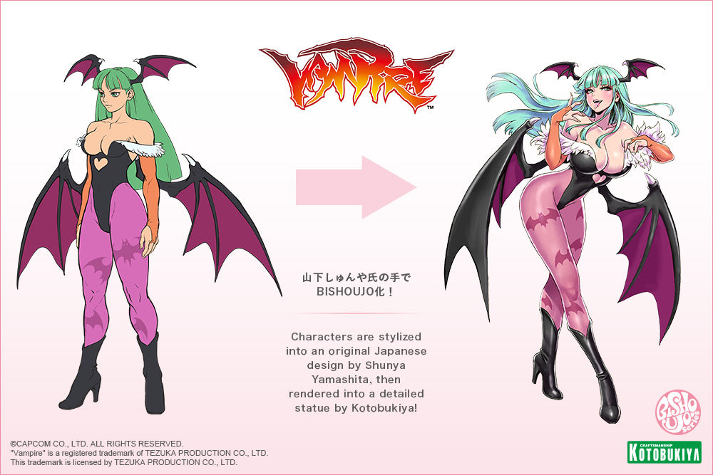 SV299 DARKSTALKERS MORRIGAN BISHOUJO STATUE