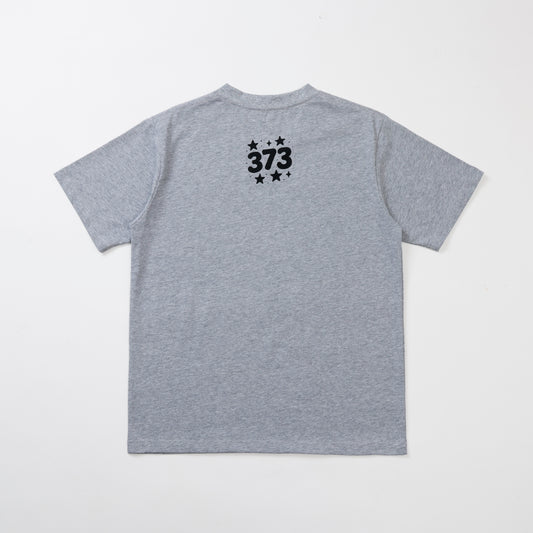 373 Earthtication Snail V-Neck T-Shirt (STONE)