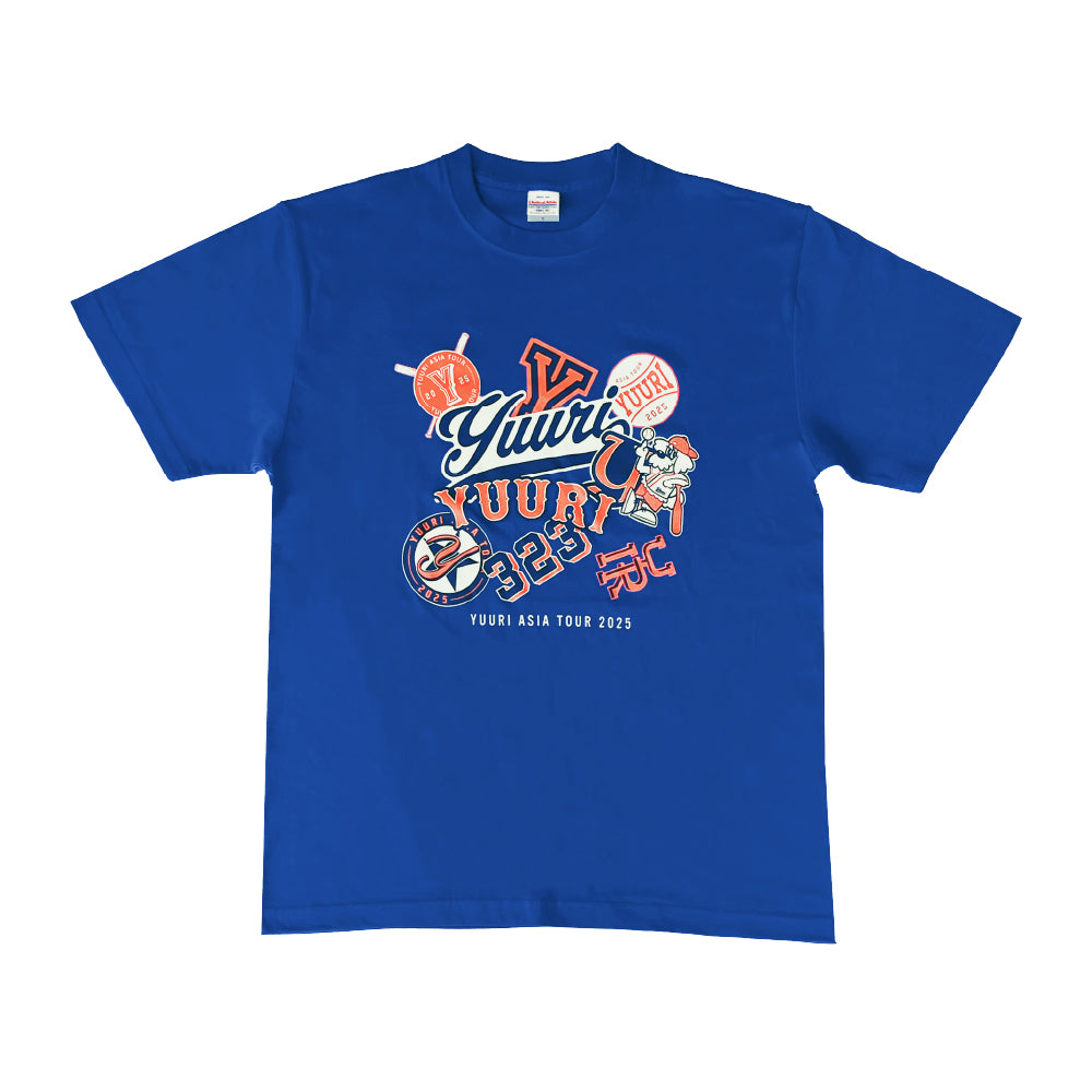 YUURI ASIA TOUR 2025 T-Shirt (Royal Blue)