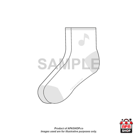HATSUNE MIKU: COLORFUL STAGE! Anniversary Cotton Socks (Selectable Design)
