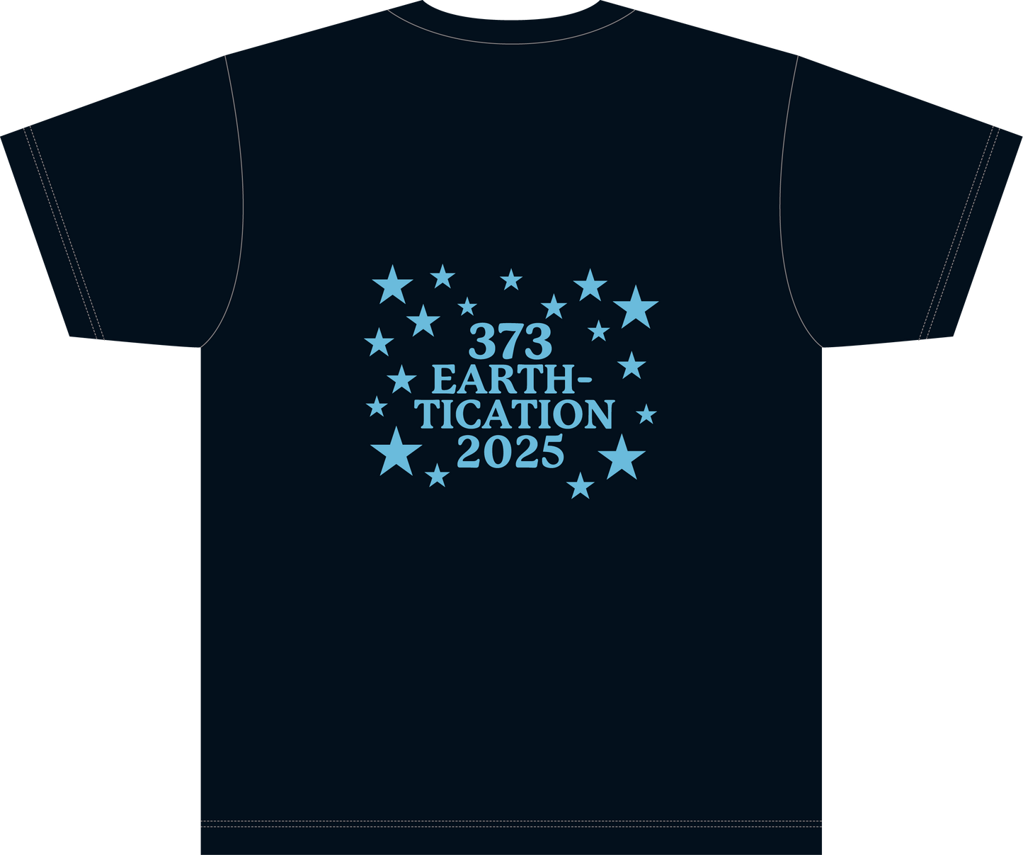 373 Star Syndrome Girl Vintage Style T-Shirt (EARTH BLUE)