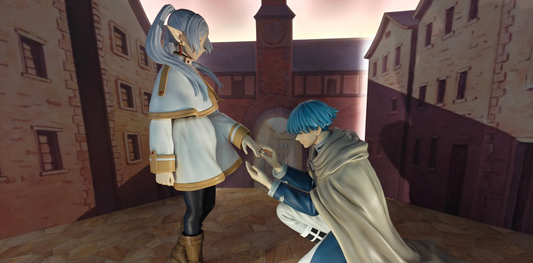 April 1st, 2026 - Hiro Himmel and Frieren Life-Size "Proposal" Statue
