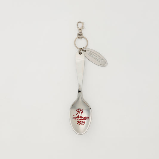 373 Ketchup Spoon Metal Keychain