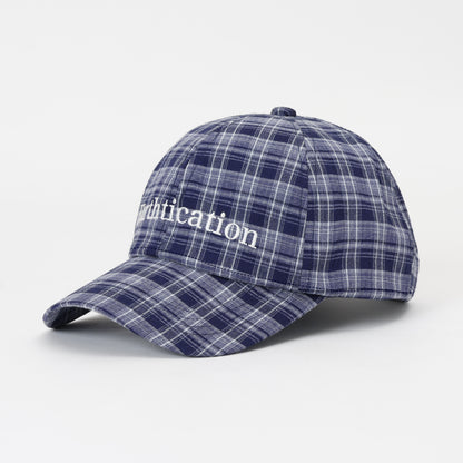 373 Earthtication tartan cap
