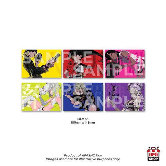 LAM AFAID25 SERIES Post Card Set (6pcs)