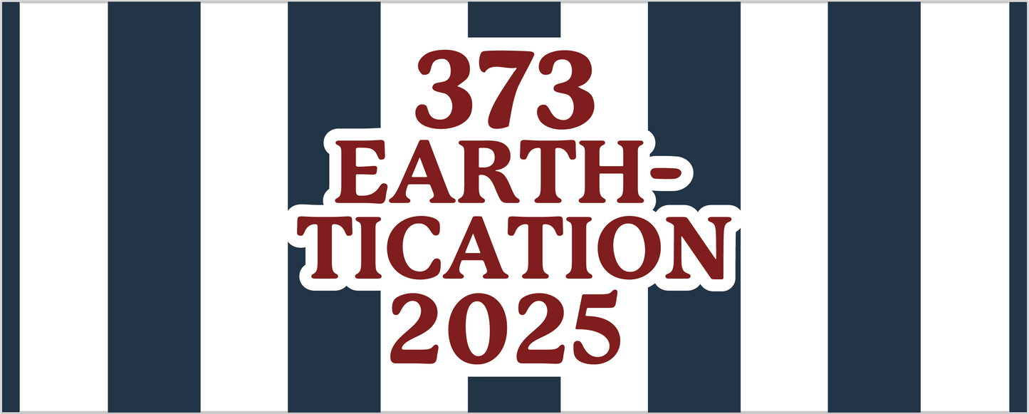 373 Earthtication Reversible Long Towel (STAR/BORDER)