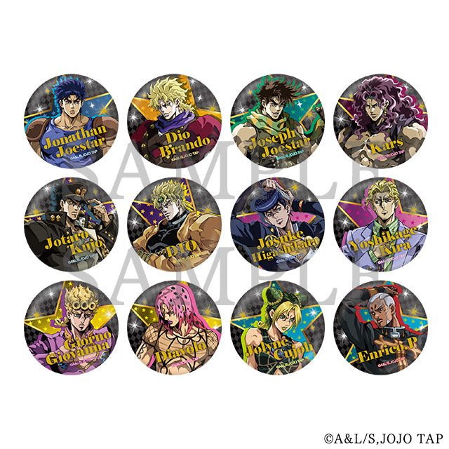 Hologram Tin-badge Collection (12-types) <JOJOCARAVAN>