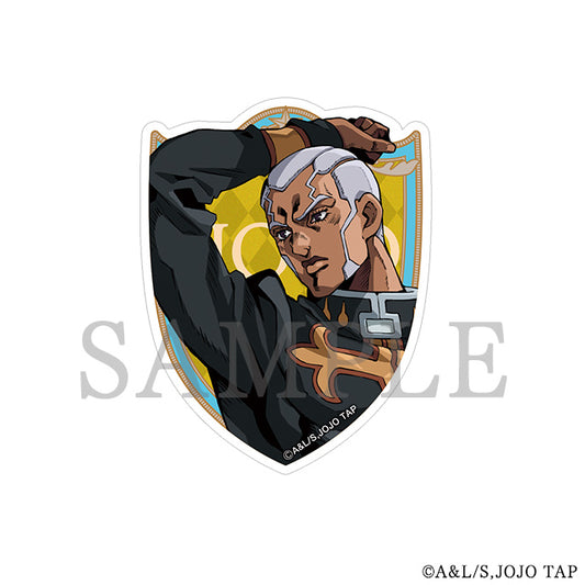 Die-cut Sticker L Enrico P <JOJOCARAVAN>