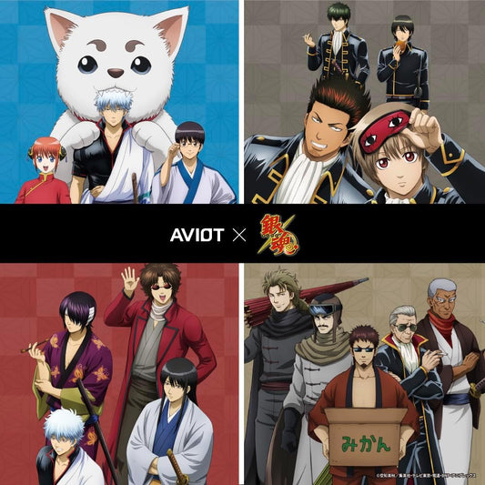 AVIOT TE-V1R-GTY-ASI Gintama Yorozuya Collaboration Wireless Earbuds