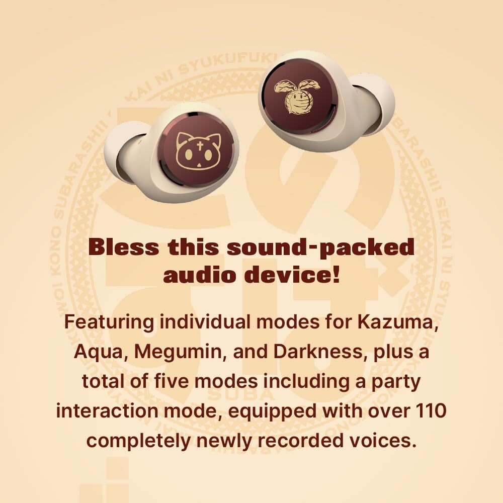 AVIOT TE-D01v-KSB KonoSuba: God's Blessing on This Wonderful World! Wireless Earbuds