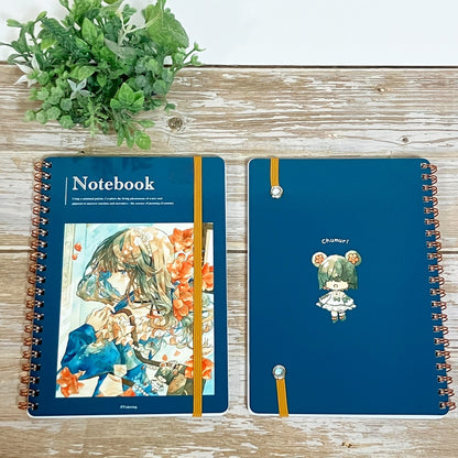 Ring Notebook “Wandering Downstairs"