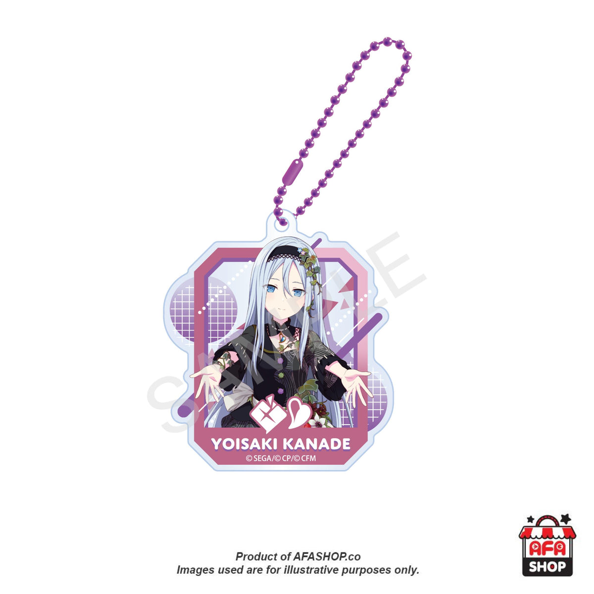 [HATSUNE MIKU: COLORFUL STAGE!] Acrylic Keyholder Vol.7