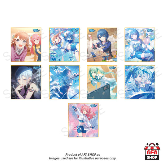 [HATSUNE MIKU: COLORFUL STAGE!] Mini Shikishi Collection Vol.53B Grow glorious glow - 9 Types/Random