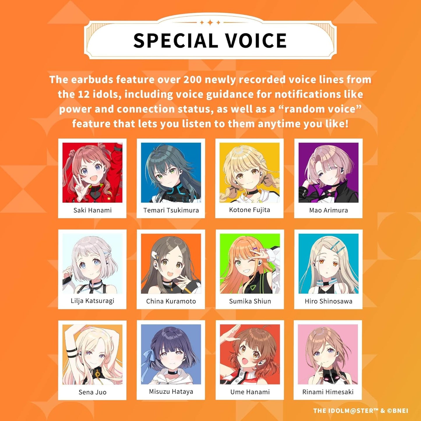 AVIOT TE-V1R-GIM Gakuen Idolmaster collaboration model