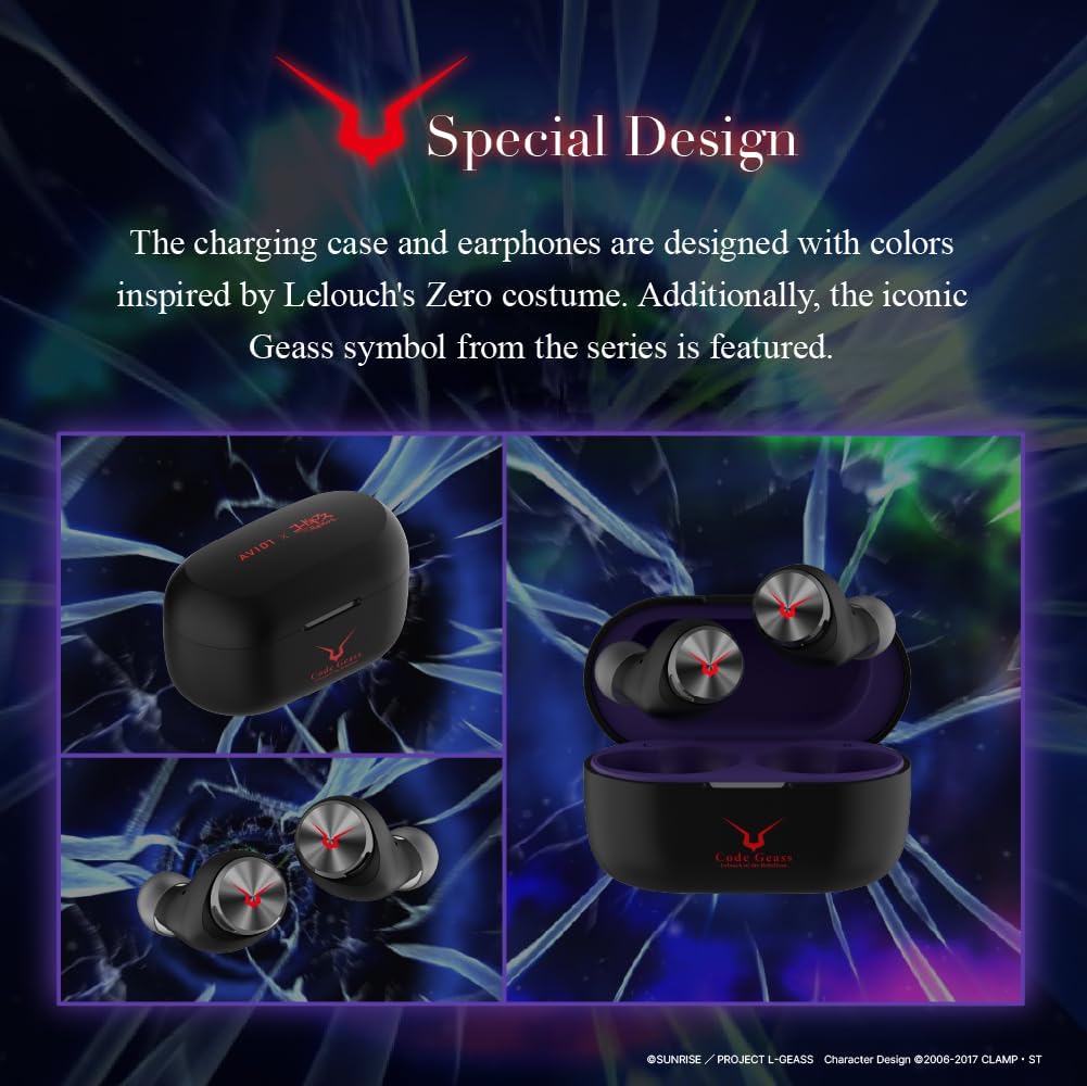 AVIOT TE-D01v-CGL Code Geass Lelouch of the Rebellion collaboration model