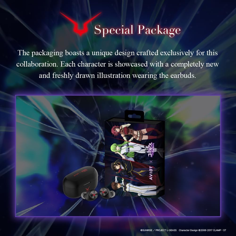 AVIOT TE-D01v-CGL Code Geass Lelouch of the Rebellion collaboration model