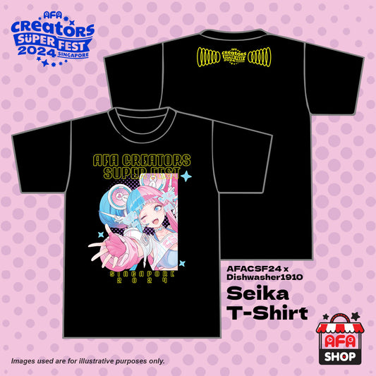 BLACK T-SHIRT - CSF24 x DISHWASHER SEIKA