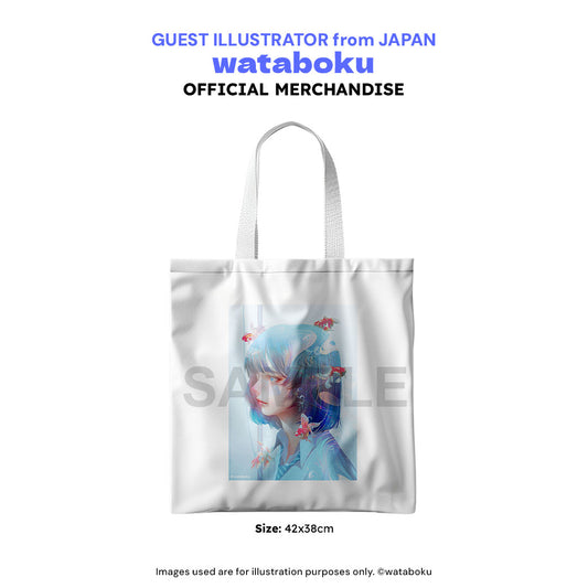 "CSF24 wataboku Art Exhibition Canvas Totebag"