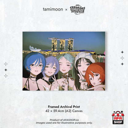 tamimoon - A2 Framed Archival Print (Selections Available)