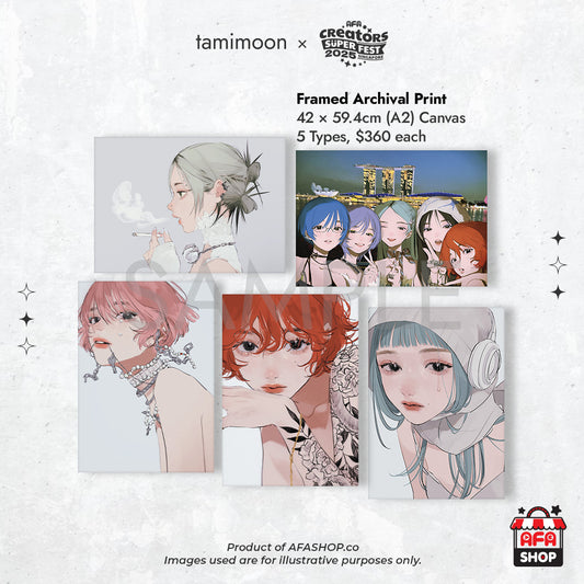 tamimoon - A2 Framed Archival Print (Selections Available)