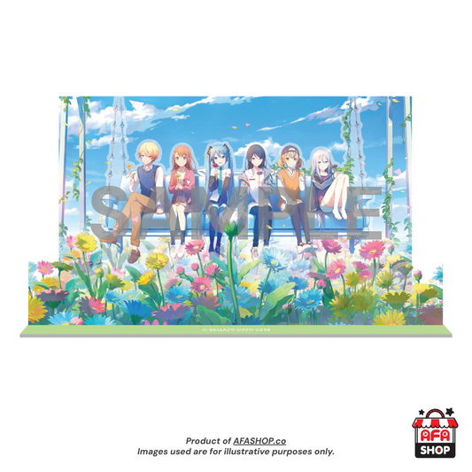 HATSUNE MIKU: COLORFUL STAGE! 4th Anniversary Diorama Acrylic Stand