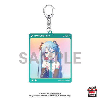 初音未來 COLORFUL STAGE! 四週年紀念壓克力鑰匙圈