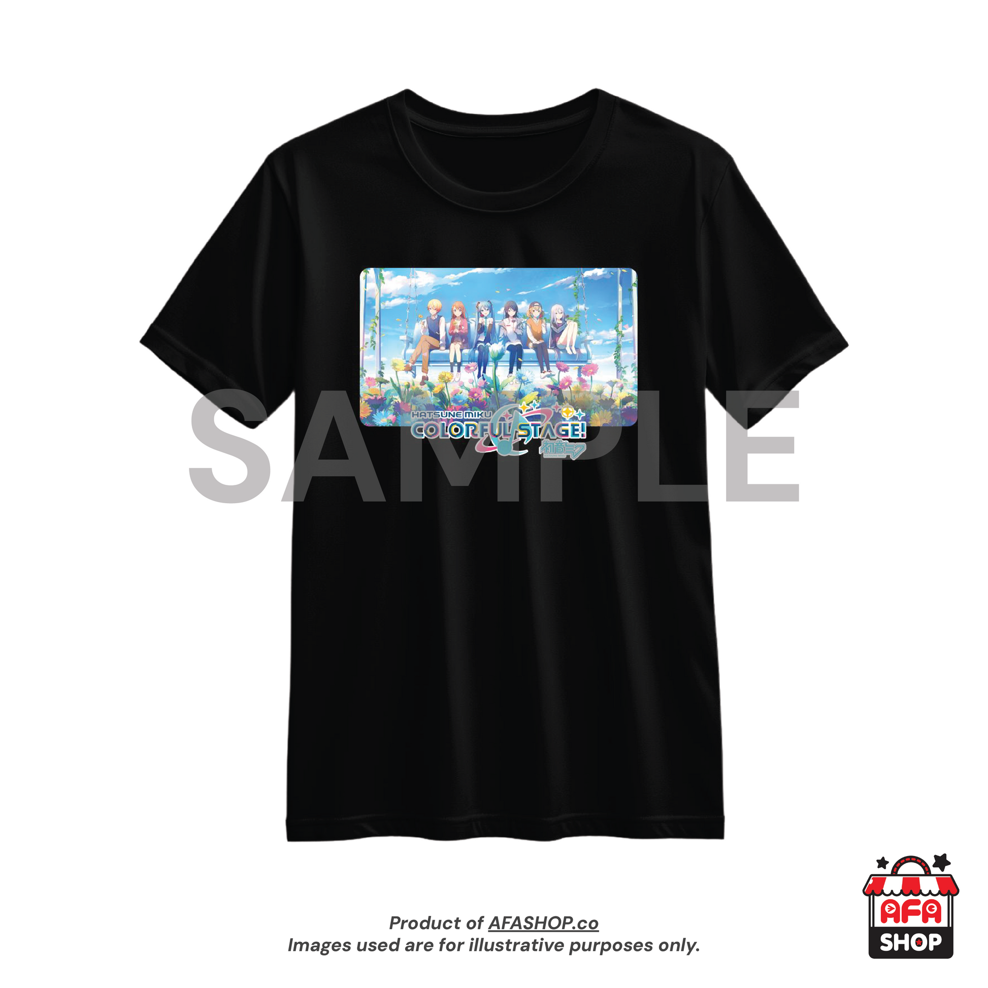 KAWAIHAE 4th Anniversary Tシャツ Mサイズ HATSUNE MIKU: COLORFUL STAGE! 4th Anniversary T-Shirt – AFASHOP.co