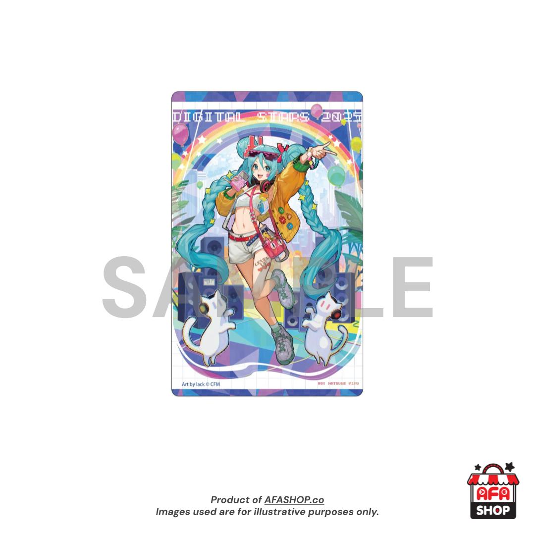 Digital Star @ MIKU EXPO 2025 ASIA Glitter Sticker (Art by lack)