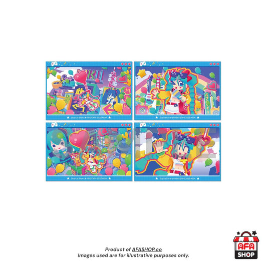Digital Star @ MIKU EXPO 2025 ASIA Postcard Set of 4 (2 Types)