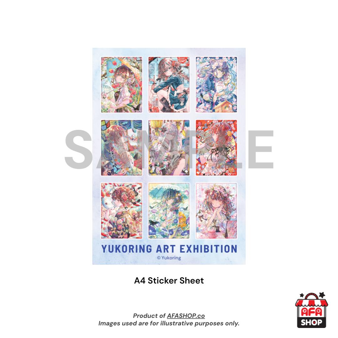 Yukoring Original Artwork - A4 Sticker Sheet