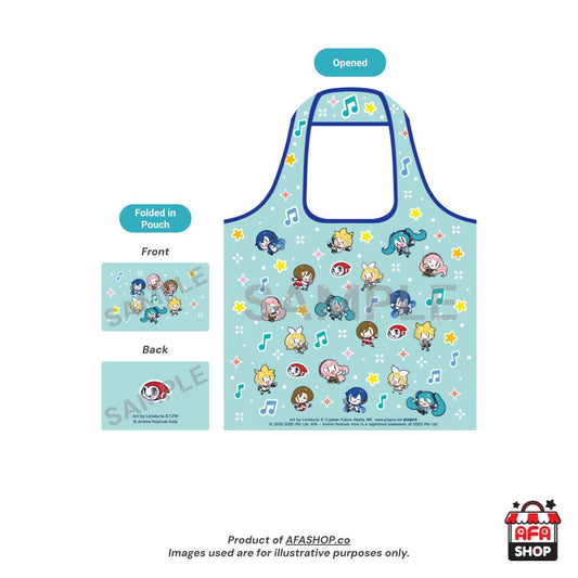 AFA x Hatsune Miku - Foldable Eco Bag (Art by Licialurie)