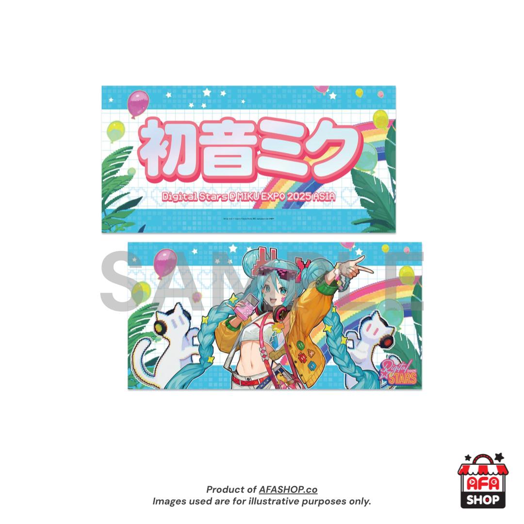 Digital Star @ MIKU EXPO 2025 ASIA Microfiber Towel "Slogan"